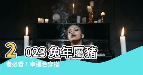 1971豬幸運色|豬年開運秘笈：幸運色穿搭